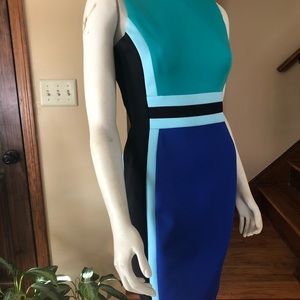 Calvin Klein Scuba dress size 4 exlnt pre-owned